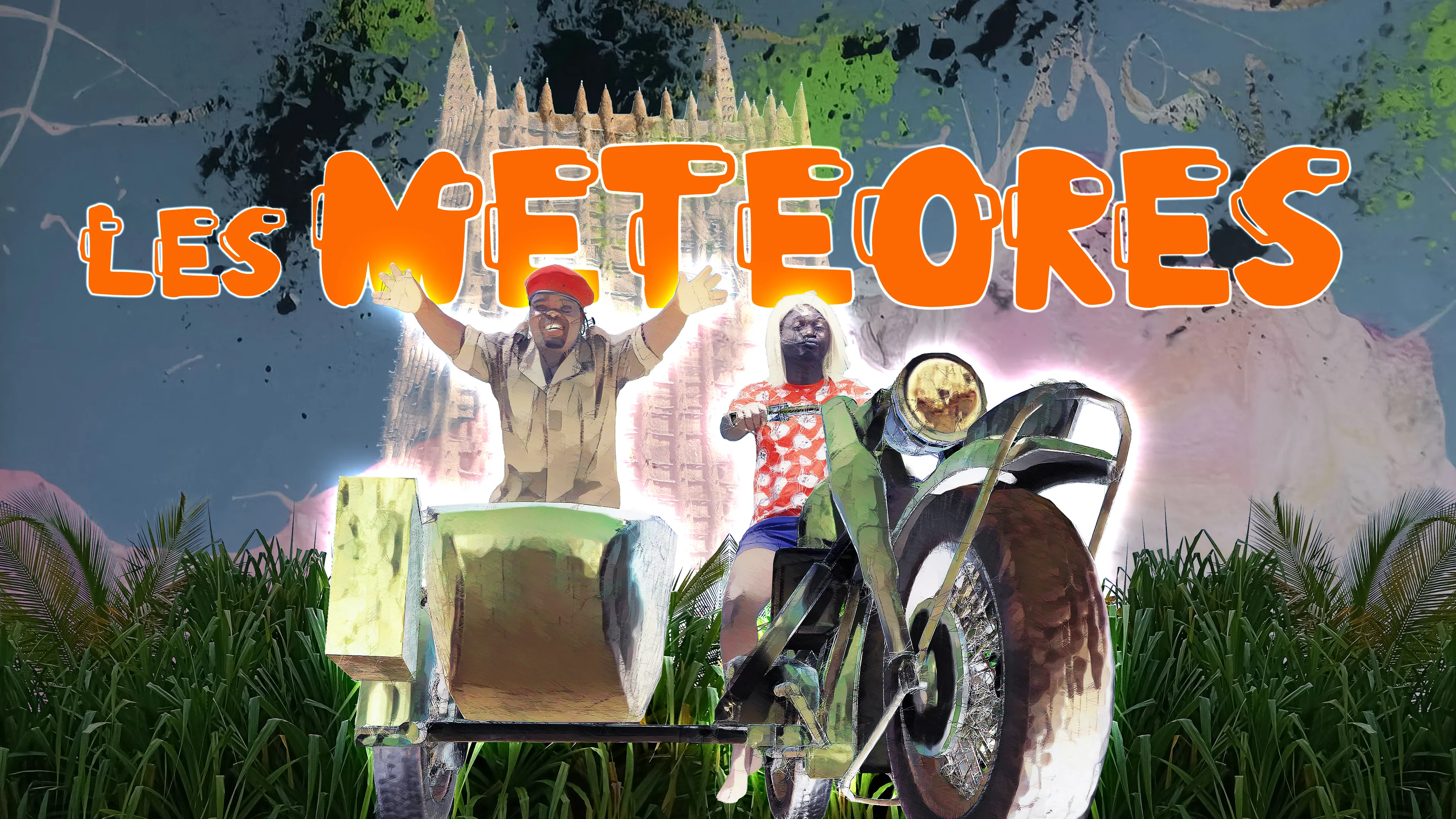 Les météores poster